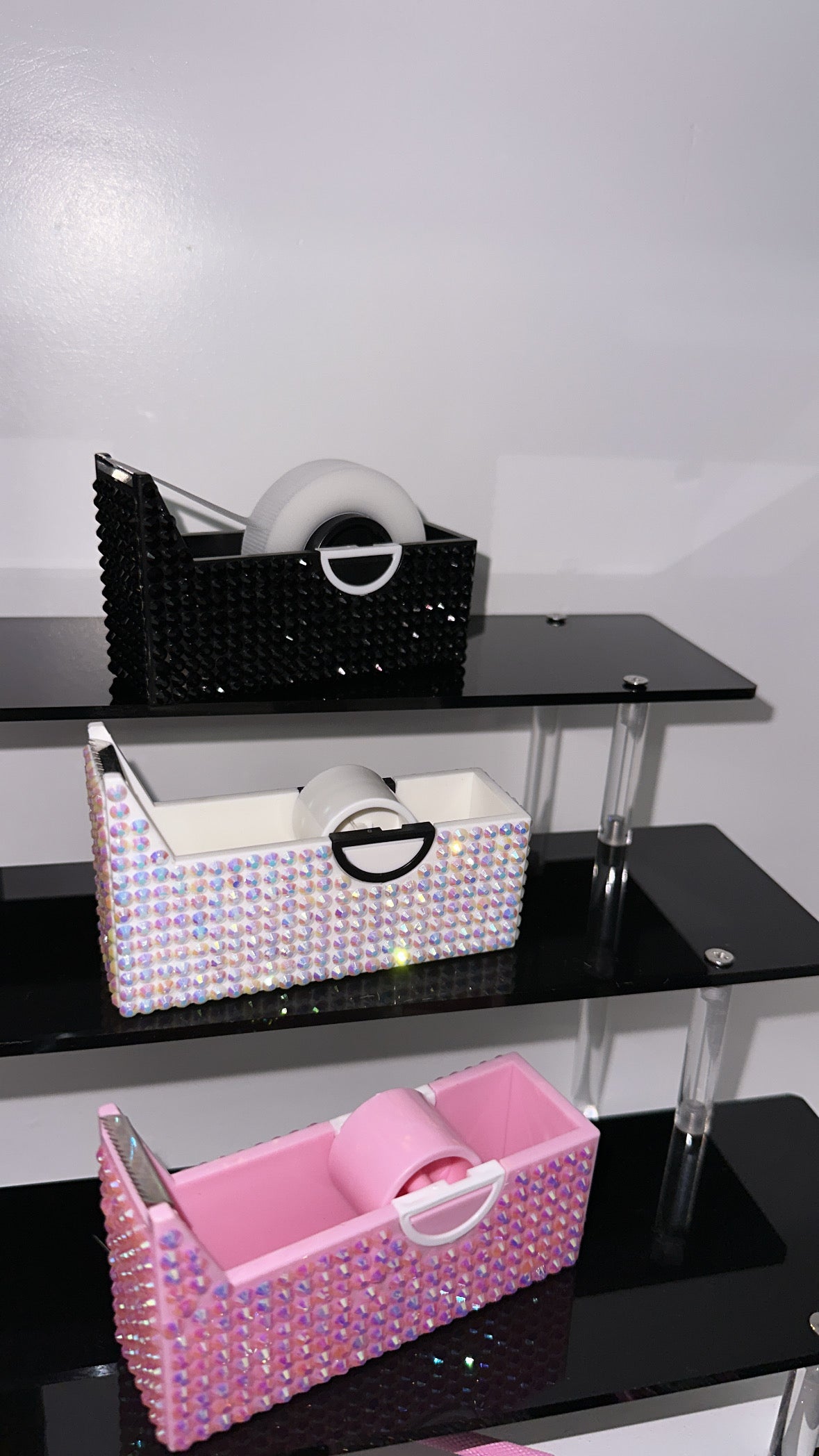 Tape dispenser blinged