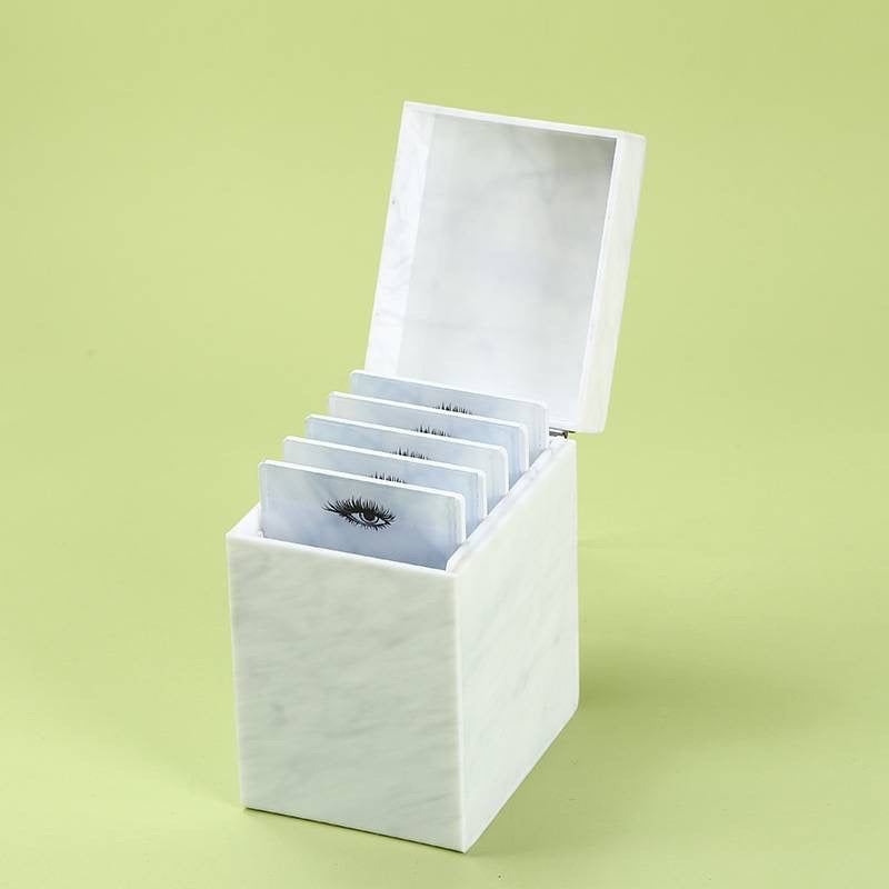 Acrylic storage tile box