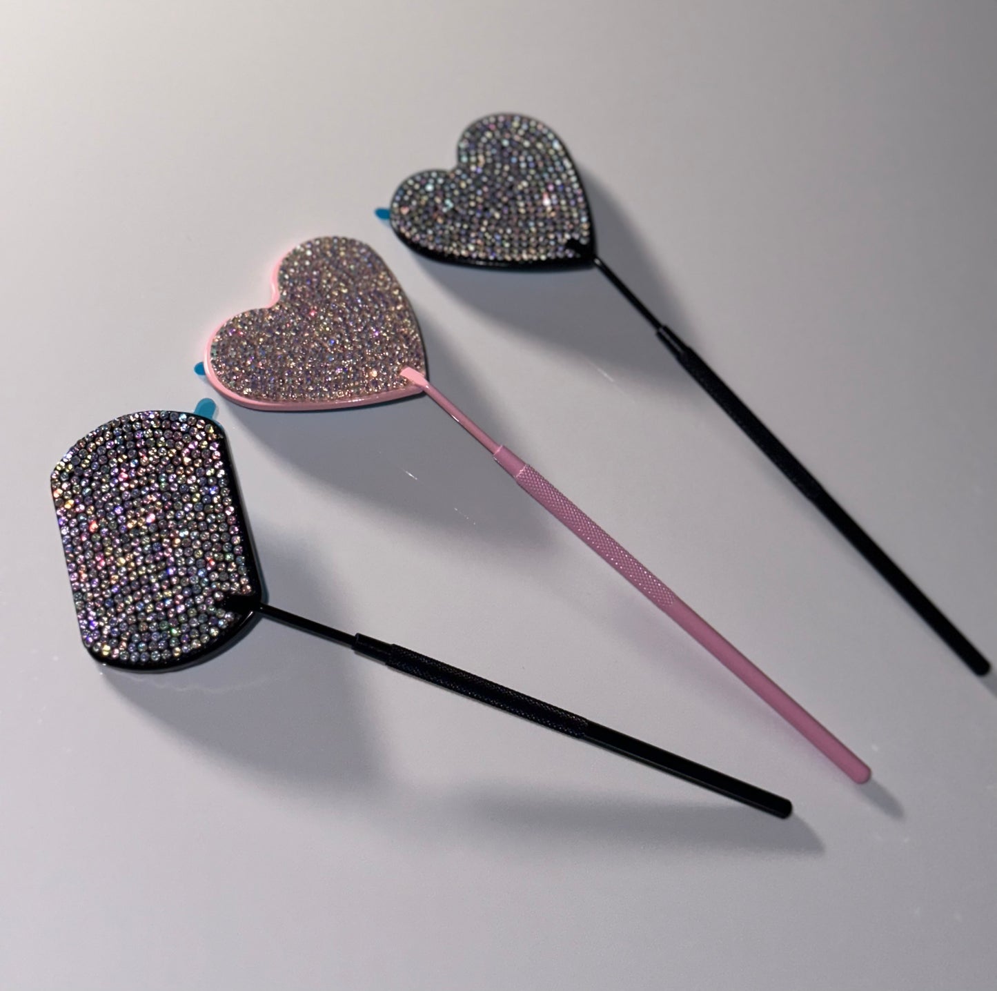 Bling lash mirror