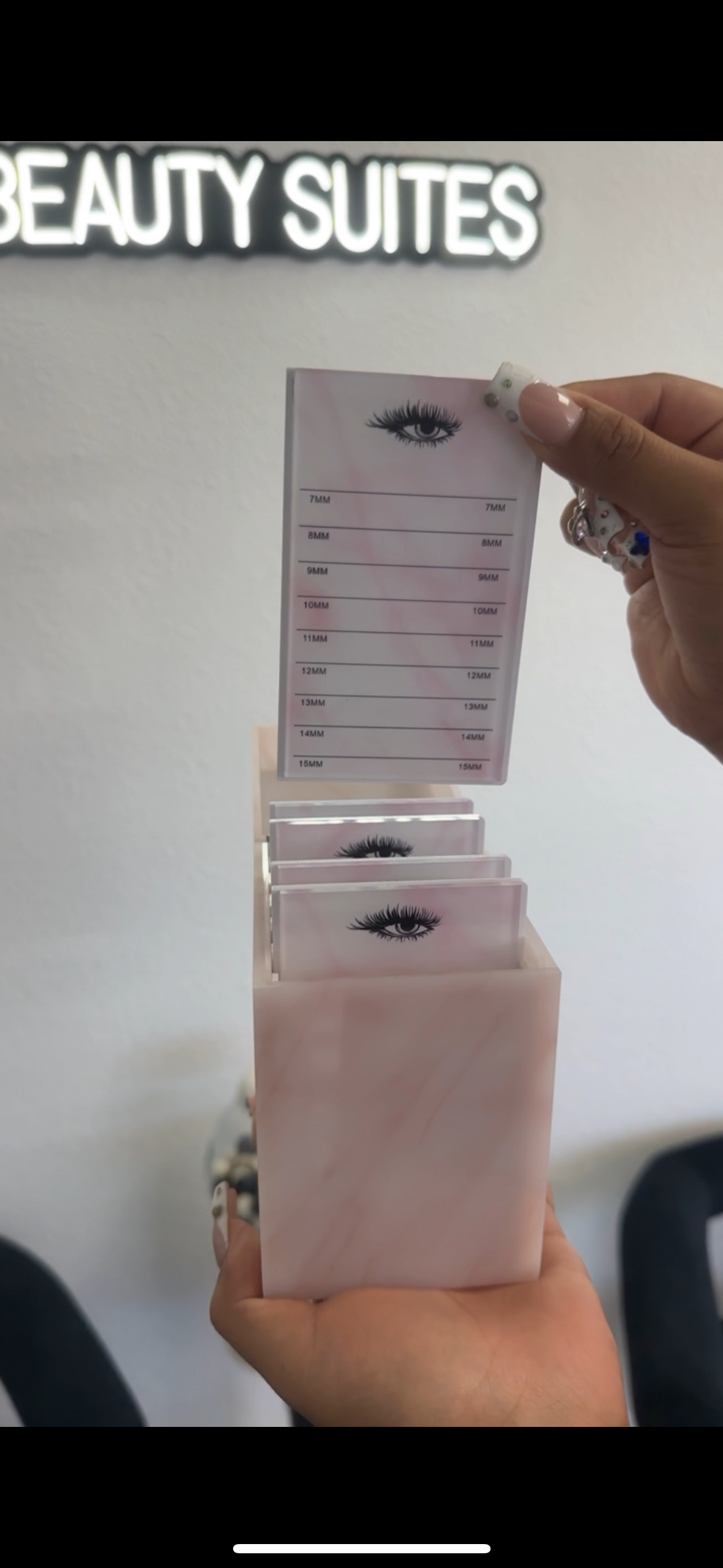 Acrylic storage tile box